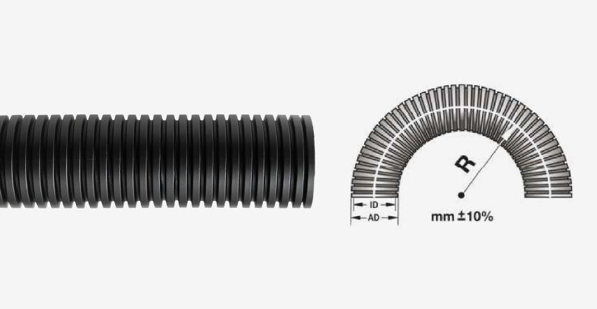 Polyamid (PA 6) Spiral Boru